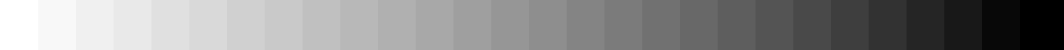 gamme de gris